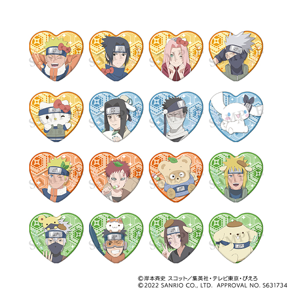 アニメ「NARUTO-ナルト-」サンリオキャラクターズコラボの新商品が登場