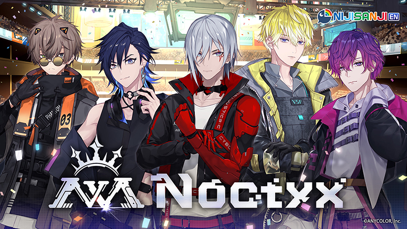 NIJISANJI EN」所属VTuberグループ・Noctyxのハーフアニバーサリーを 