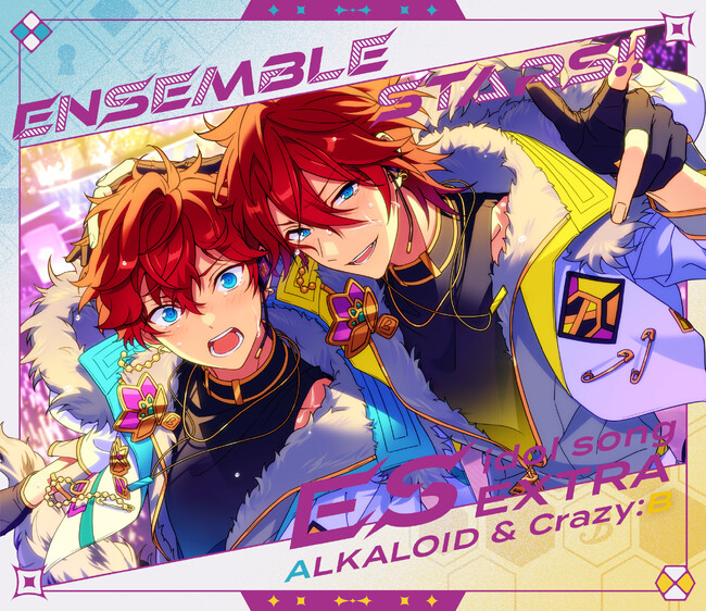 『あんさんぶるスターズ！！ ESアイドルソング Extra ALKALOID & Crazy:B』CDジャケット＆試聴動画公開！！ - PR ...