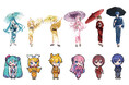 『初音ミク』をはじめとするバーチャルシンガー6人の、浴衣姿の描きおろしイラストを使用した新商品が7月12日発売! アニメイトでは、特典「ステッカー」がもらえるフェアを同日より開催!!