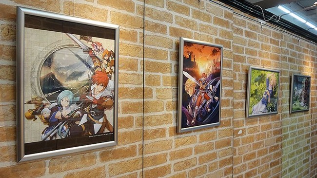 伝説のアクションRPG「イース」。イース版画展を題材としたワーク