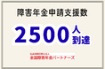 うつ病専門特化で障害年金申請支援が累計2,500件に到達