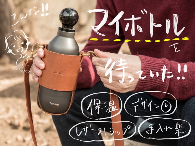 こんなマイボトルを待っていた 持ってよし置いてよし 飲んで満足の Hashy Bottle が日本上陸プロジェクトを開始 きびだんご株式会社のプレスリリース
