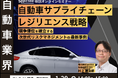 自動車サプライチェーンのレジリエンス戦略セミナー、1/29に開催決定