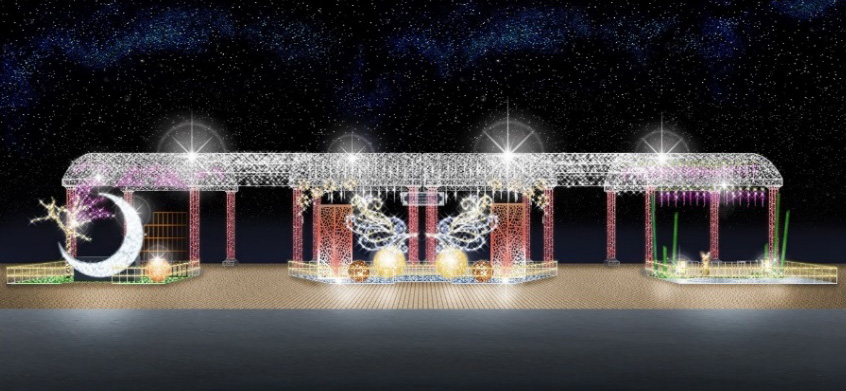 EXCO西日本ウインターイルミネーション2019-2020三木サービスエリア（上り線）×Kiss FM KOBE「Winter Illumination Wonderland」