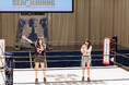 二人組ガールズユニット「CLIONE」初のステージで名曲披露「お父さんやお母さん、親戚全員が歌っていたヒット曲やアニソンを受け継ぎたい」