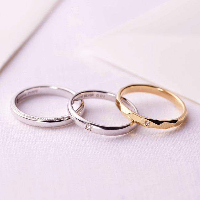 ムーミン結婚指輪は3種類のデザイン