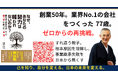 事業継承に苦しんだ、77歳の経営者が事業承継の新たなアプローチを提案します。