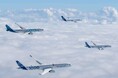 エアバス、2025年度民間航空機部門の受注数、納入数を発表