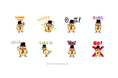 ブランドキャラクター「ひよこ男爵」、LINEスタンプを配信開始