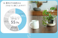 【夏休みはお家で過ごす人が4割以上】土を使わない観葉植物『&Green』が夏休みの過ごし方に関するアンケート調査を実施