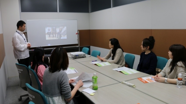 保護者向け講座開催の様子