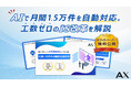 【IS業務自動化の再現モデル】AIで月間1.5万件のリード対応を工数ゼロ化。株式会社AX、ホワイトペーパーを無料公開
