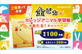 対象商品を2冊買って応募！金ピカのカレッジアニマル学習帳があたる！キャンペーン