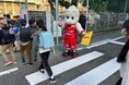 11/21（金）名古屋市立橘小学校に横断旗を寄贈