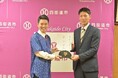 千葉スカイセイラーズ平山功太選手が市長を表敬訪問しました