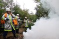 【防災事業】猪名川町内の山林をフィールドに大規模林野火災想定訓練を実施
