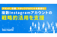 ブランド/店舗/スタッフのInstagramアカウントを戦略的に連動活用する、新たな支援サービスと分析ツールの提供を開始