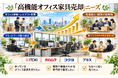 出張買取マクサス、宮城県・仙台市で「オカムラ（okamura）オフィス家具の買取強化」を開始