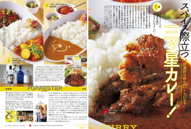 スパイス際立つ三ツ星カレー