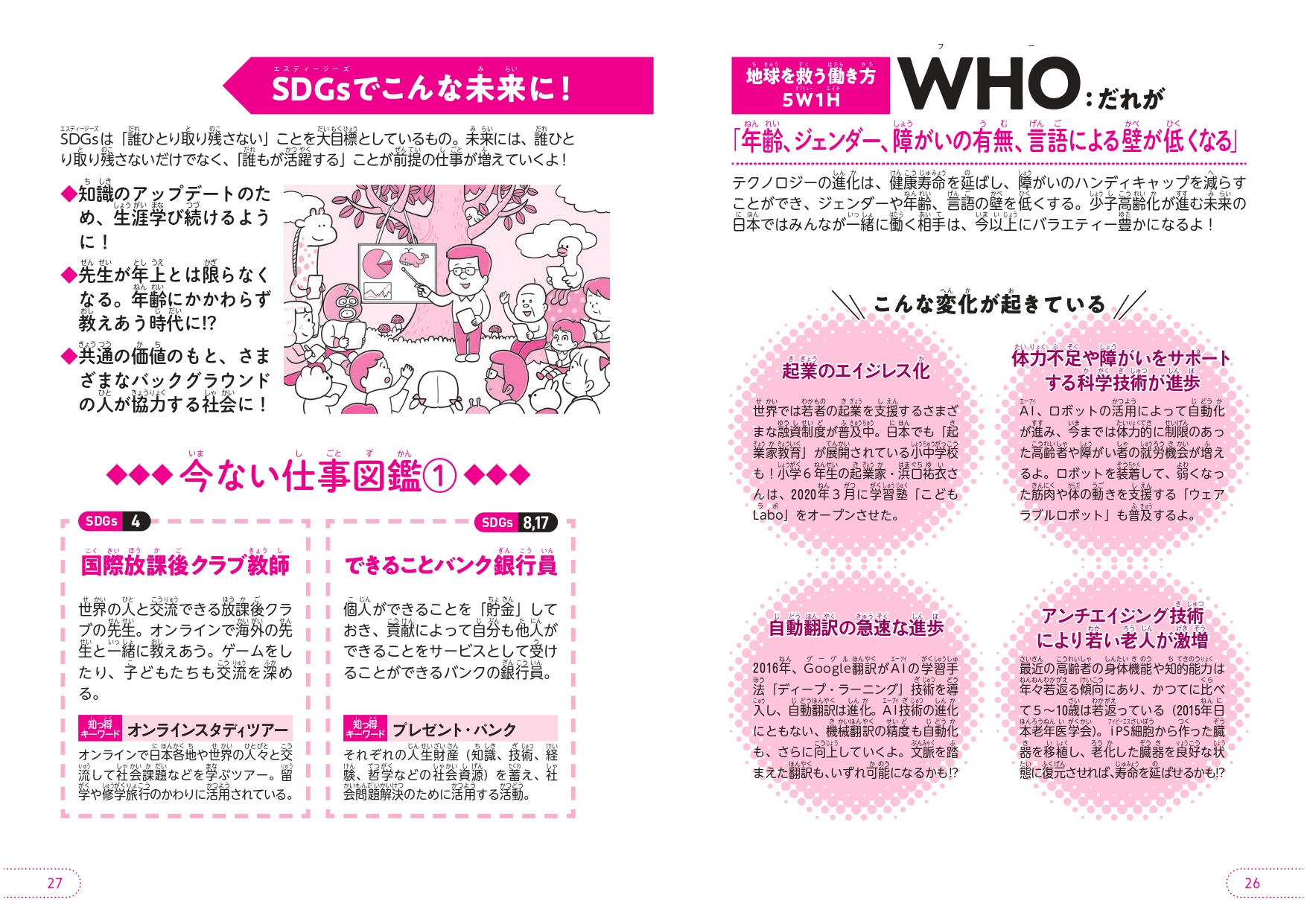 自由研究にぴったり Sdgｓでわかる 今ない仕事図鑑ハイパー 自分の才能発見ブック の刊行を記念して あなたの考えた 今ない仕事 を大募集 優秀作には 大賞 １万円分 など図書券 合計５万円分 株式会社講談社のプレスリリース