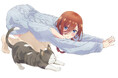 2/17発売!『五等分の花嫁 ANIME VISUAL BOOK 三玖』予約開始!収録画像一部先行公開! ネコと伸び伸びまったり三玖ほか