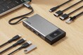 【Belkin】ワンタッチで画面を隠せる「プライバシーボタン」搭載 、デュアル4K 60Hz対応8-in-1ドッグ　Belkin Connect 8ポート デュアルディスプレイ対応 USB-C ハブ