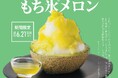 【前代未聞の食感】かき氷×わらびもちの融合で話題の『もち氷Ⓡ』に、待望の初夏新作”贅沢「メロン」”が登場！渋谷ヒカリエにて期間限定発売決定！