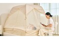 【先行販売で売り切れプラン続出】赤ちゃんの“すきま事故”を防ぐ、新発想のテント型ベッドガード「MOMMYLOOM」日本初上陸