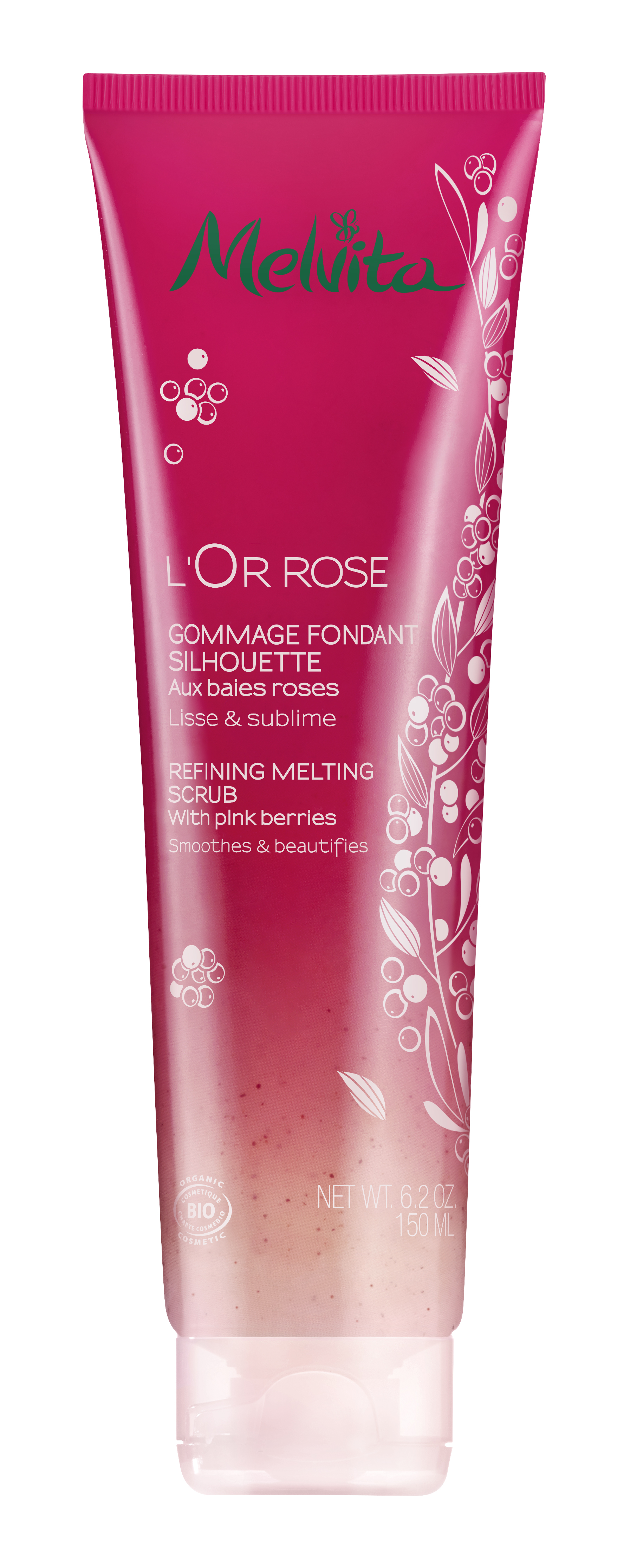 オーガニックコスメのメルヴィータから 週に2回洗うだけの肌引き締めケア ピンクのスクラブ誕生 メルヴィータジャポン株式会社のプレスリリース