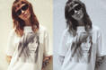 「COUTURE D‘ADAM」公式オンラインストアにて、ジェーン・バーキンとセルジュ・ゲンズブールを写したチャリティーフォトTシャツ発売