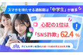 【子どものスマホ調査】心配1位は「SNS詐欺」62.4％　適齢期は中学生が最多