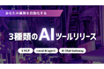 株式会社AIX、現場の「かゆいところ」に効く3つの新ツールを同時リリース