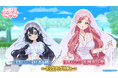 『君のことが大大大大大好きな100人の彼女 ビビーン!!とパズル』「【紫陽花ドレス】静＆羽々里ピックアップガチャ」開催！