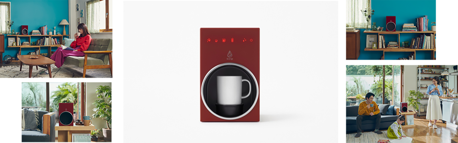 喫茶店のマスターが一杯ずつ丁寧にハンドドリップしてくれるコーヒーを目指したカプセル式コーヒーメーカー Drip アンドドリップ が販売開始 日本コカ コーラ株式会社のプレスリリース