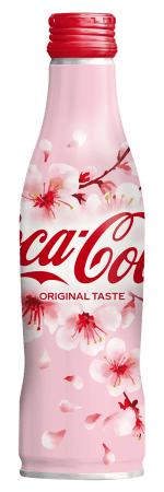 舞い散る桜の花びらをあしらった新デザインで日本の春を盛り上げる コカ コーラ スリムボトル 年 桜デザイン 年1月日 月 から発売 日本コカ コーラ株式会社のプレスリリース