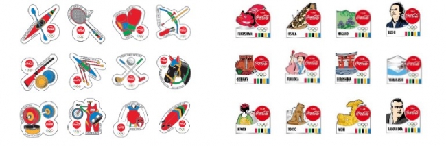 東京2020オリンピック オリジナル 競技デザインピン コカ・コーラ-