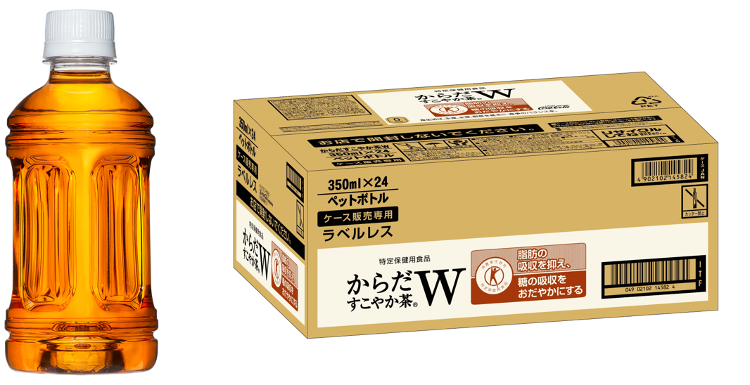 ラベルレスの「からだすこやか茶Ｗ」11月22日（月）から発売 「綾鷹 特選茶」は10月4日（月）発売｜日本コカ・コーラ株式会社のプレスリリース