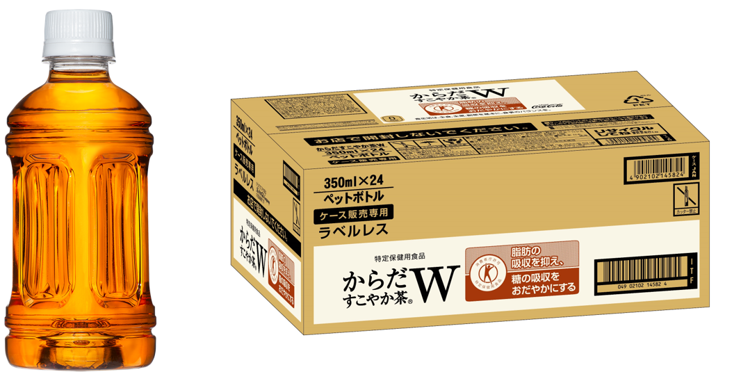 ラベルレスの「からだすこやか茶Ｗ」11月22日（月）から発売 「綾鷹 特選茶」は10月4日（月）発売｜日本コカ・コーラ株式会社のプレスリリース