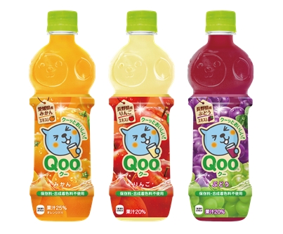Qoo クー みかん Qoo クー りんご Qoo クー ぶどう 9月18日 月 祝 から新発売 日本コカ コーラ株式会社のプレスリリース
