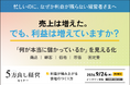 売上は増えているのに、なぜ利益が残らない？「儲かる仕事・儲からない仕事」を見える化する利益構造のつくり方を解説するセミナーを9月24日開催