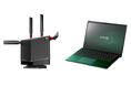 Wi-Fi 7 対応ルーター「WXR9300BE6P」とVAIO PC間で、6GHz帯通信の高速通信を実現
