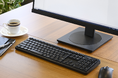音が気になる場所でも使いやすい無線2.4GHz 静音キーボード「BSKBW340BK」を6月中旬より発売
