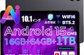 RebotAi D101 10インチ 16GB+64GB+1TB拡張 GMS認証 2.4GHz＆5GHz/Bluetooth 5.2 TDDI技術＆薄型＆軽量