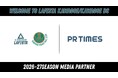PR TIMES 2026-27シーズン メディアパートナー締結（継続）のお知らせ
