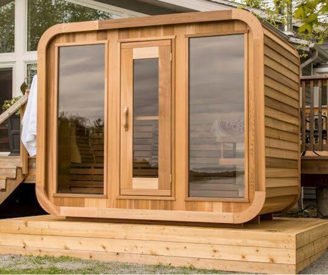 ▲「The Nature Sauna」完成イメージ ▲「The Nature Sauna」完成イメージ