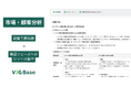 全従業員が事業開発できる「VIG Base」に市場・顧客分析ができる新機能を提供開始