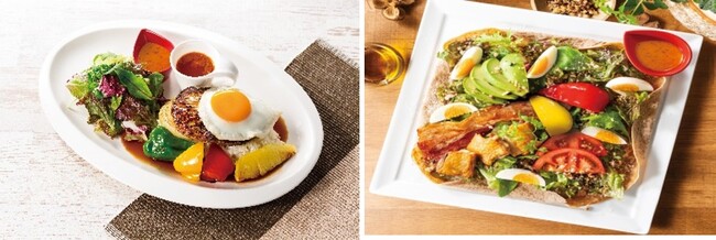 ロコモコやスーパーフードを使用したヘルシープレート ロコモコやスーパーフードを使用したヘルシープレート