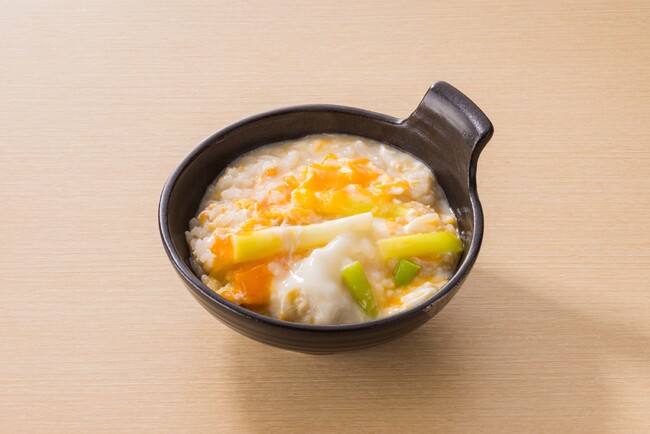 【とんこつ雑炊】\玉子(別売り+55円)を追加!/ ふんわり玉子でまろやかに 【とんこつ雑炊】\玉子(別売り+55円)を追加!/ ふんわり玉子でまろやかに