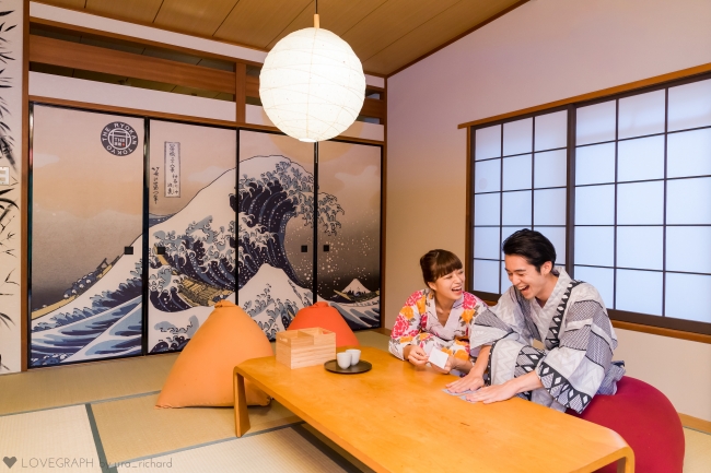 #私の好きな日本「旅館で過ごす週末」　※The Ryokan Tokyoの和室　撮影協力：Lovegraph